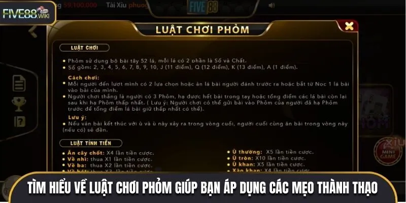 Tìm hiểu về luật chơi phỏm giúp bạn áp dụng các mẹo thành thạo 